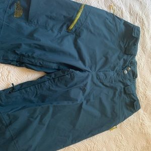 North face ski / snowboard snow pants men's large